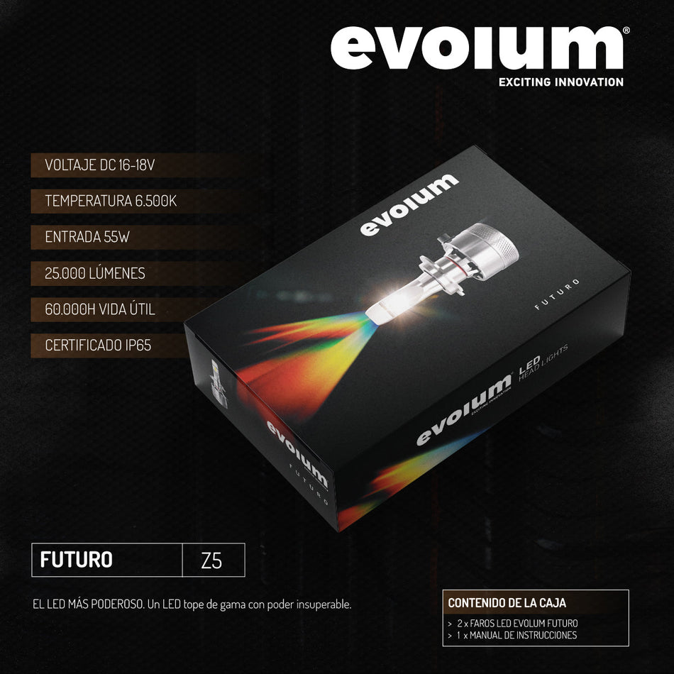 Focos Led Faros Kit Automotriz Futuro 880