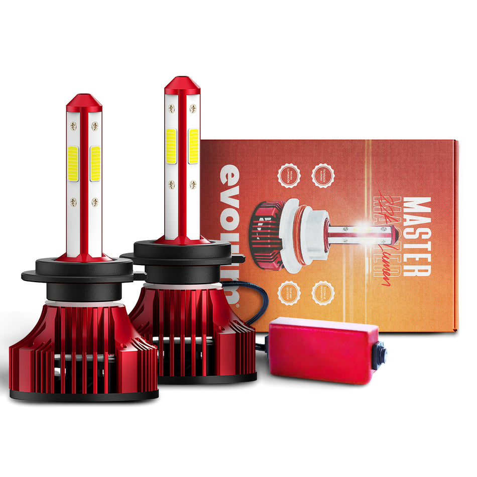 Focos Led Faros Kit Automotriz Master H1 H3 H7 H11 9005 9006