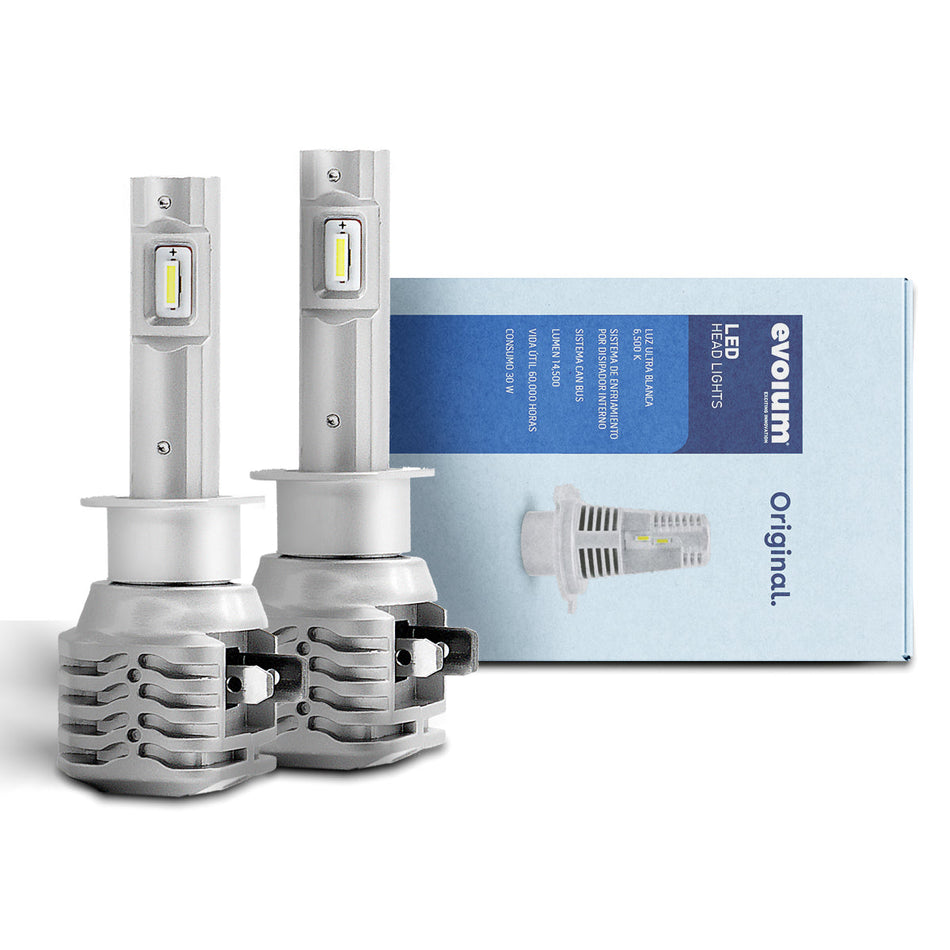 Focos Led Faros Kit Automotriz Originales sin ventilador 880