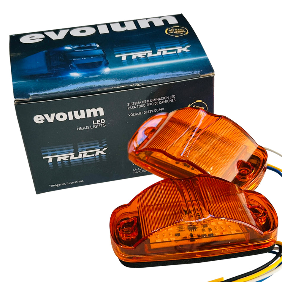 Par Plafón Rectangular 4 Luz Fija Y Con Estrobo Consumo 2.4w S128