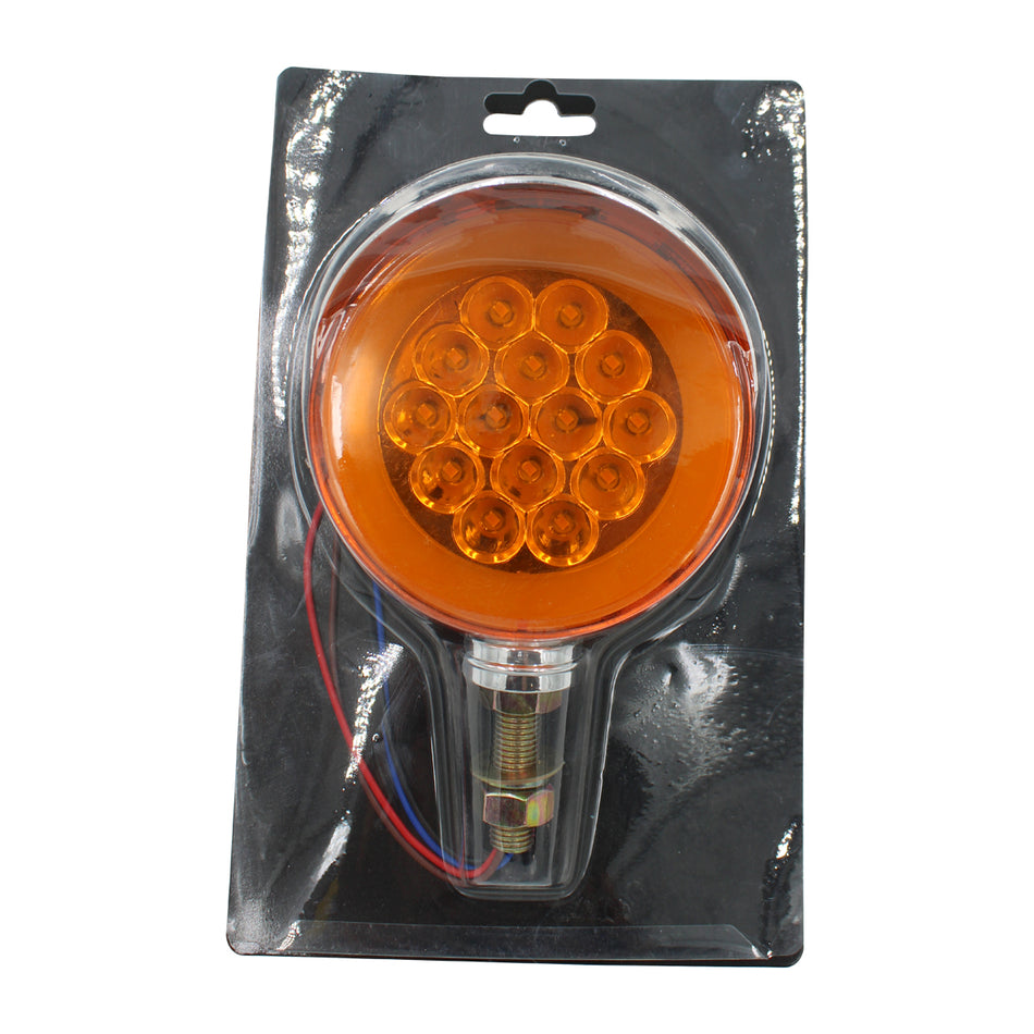 Plafon Led Evolum Circular 4.5¨ con Estrobo Tr101 Ambar/Rojo