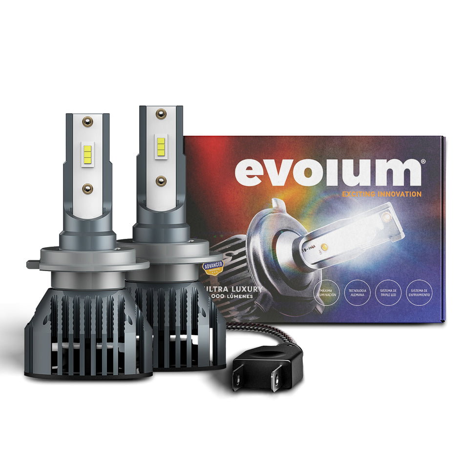 Focos Led Faros Kit Automotriz Ultra Luxury H1 H3 H7 H11 9005 9006