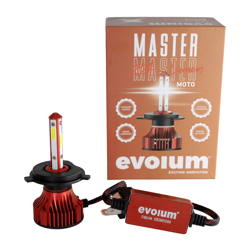 Faro para moto Biled F4M Máster con ventilador