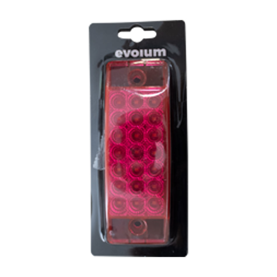 1 Plafón Rectangular 6.3 Multivoltaje Con Estrobo Tr130 Rosa