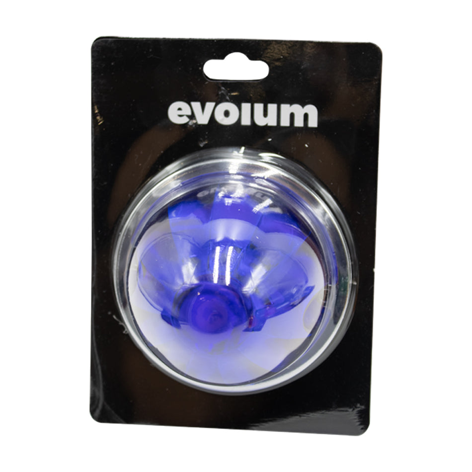 1 Plafón Circular 3.8 Multivoltaje Con Estrobo Tr127 Azul