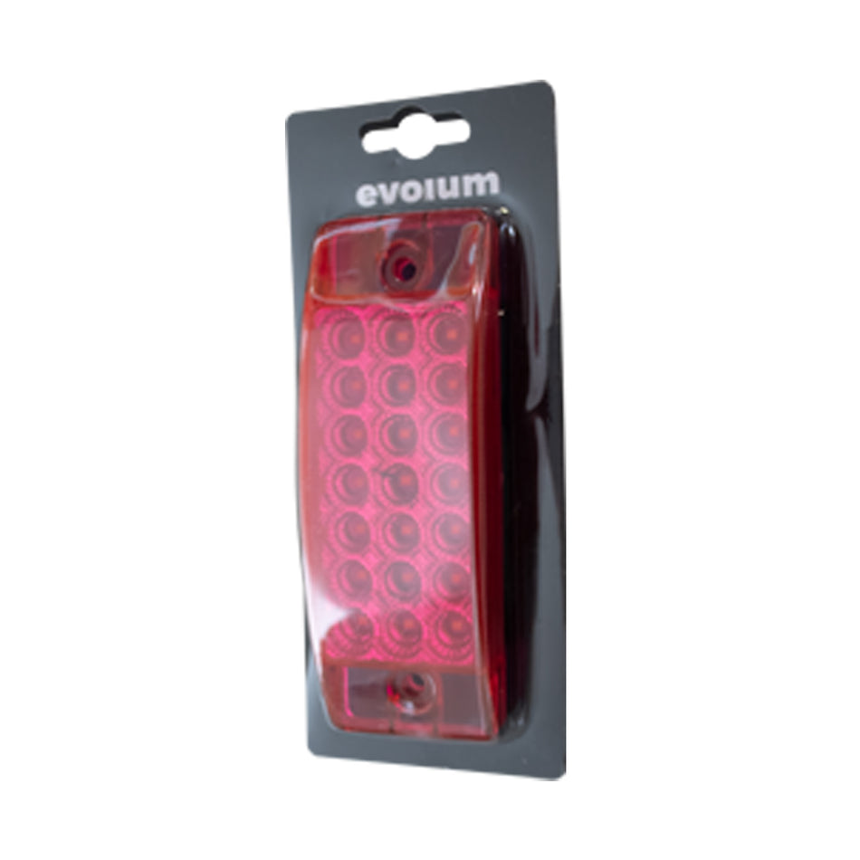 1 Plafón Rectangular 6.3 Multivoltaje Con Estrobo Tr130 Rosa