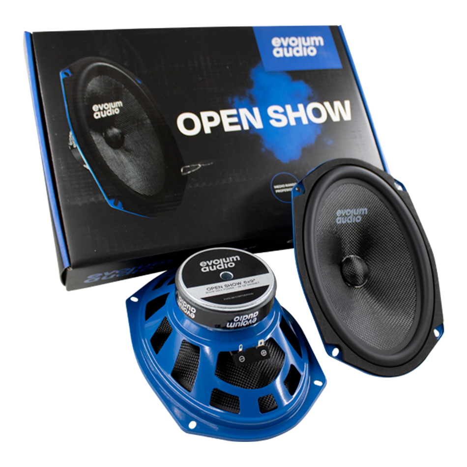 2 Bocinas De Medio Rango Con Cono De Papel Car Audio Au 6x9