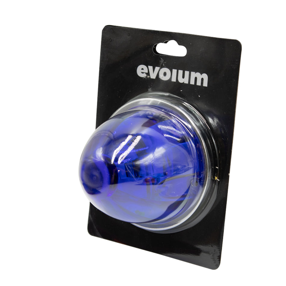 1 Plafón Circular 3.8 Multivoltaje Con Estrobo Tr127 Azul