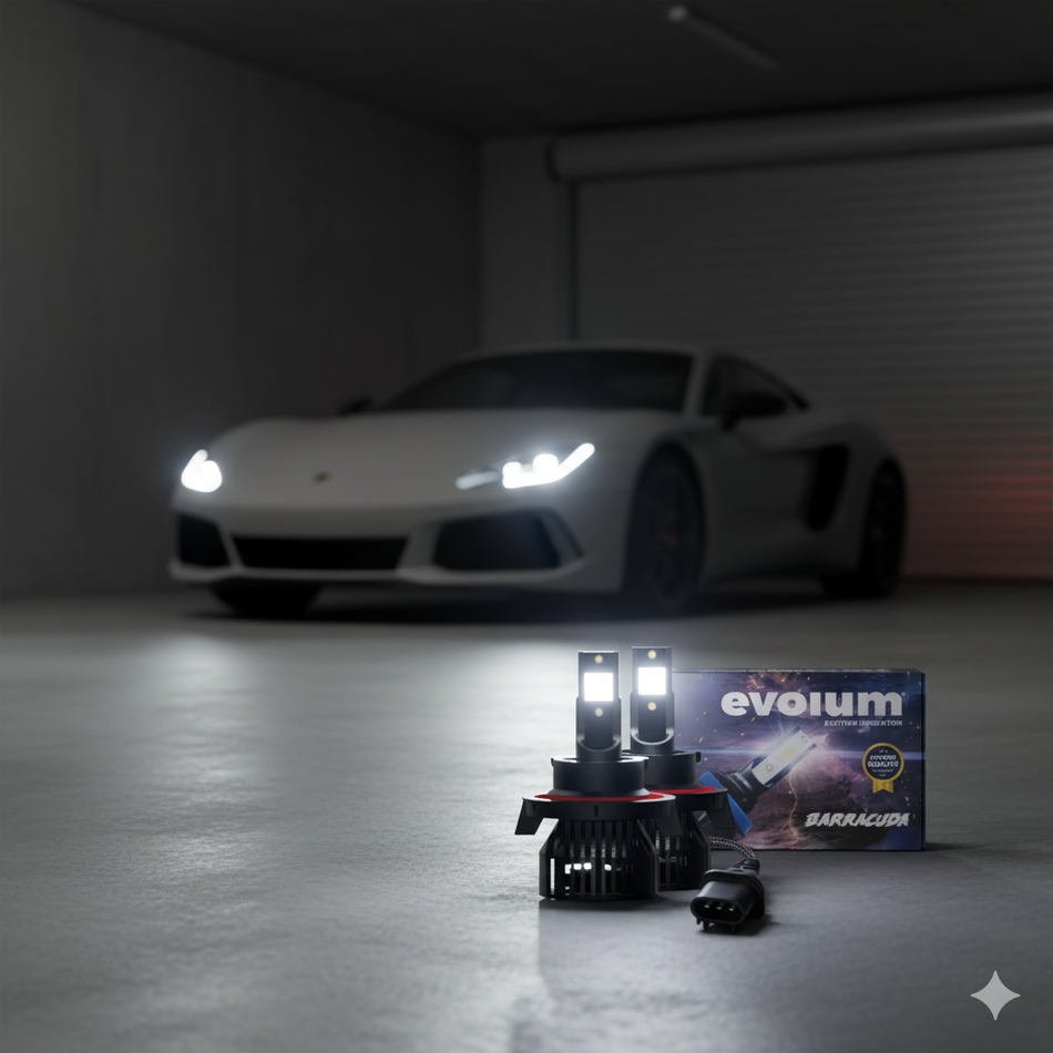 Focos Led Faros Kit Automotriz Barracuda H13