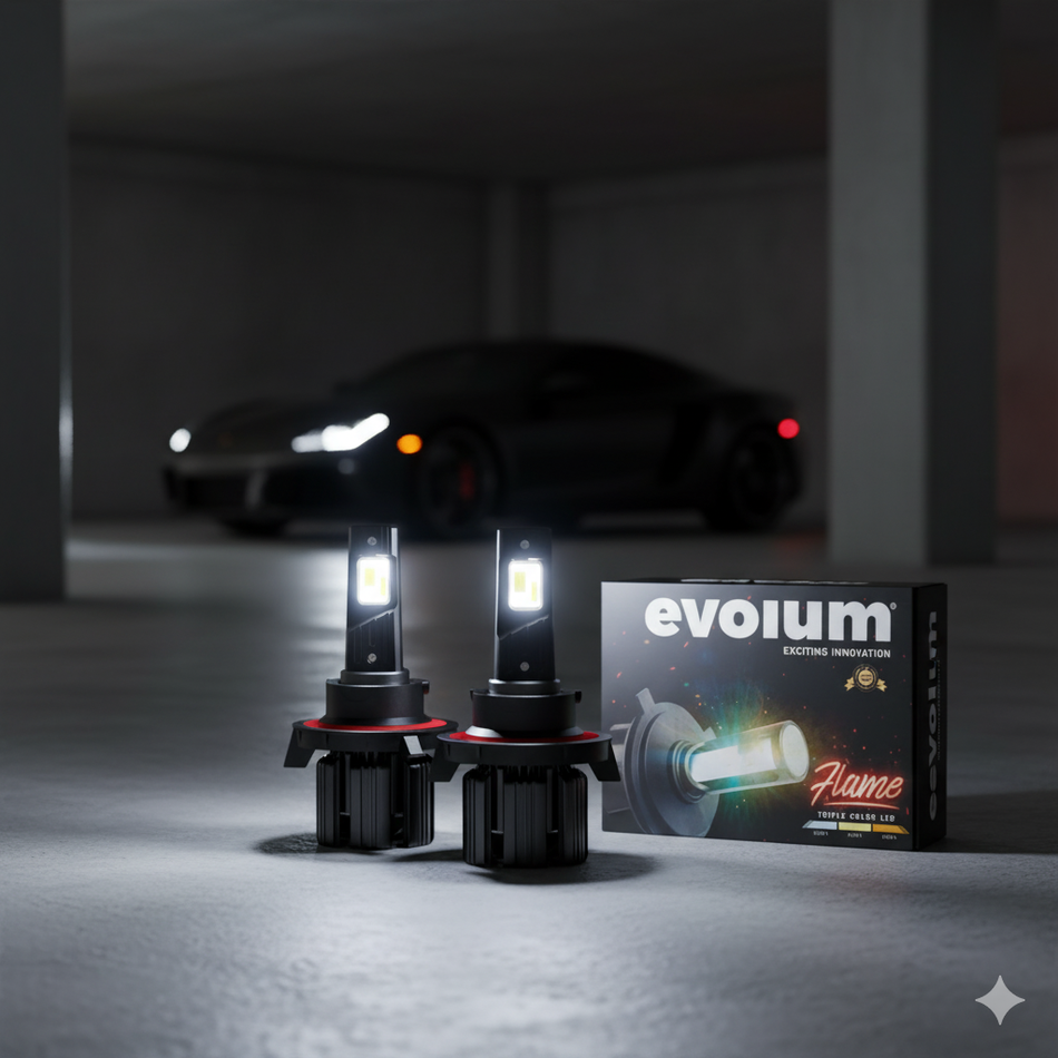 Focos Led Faros Kit Automotriz Flame H13