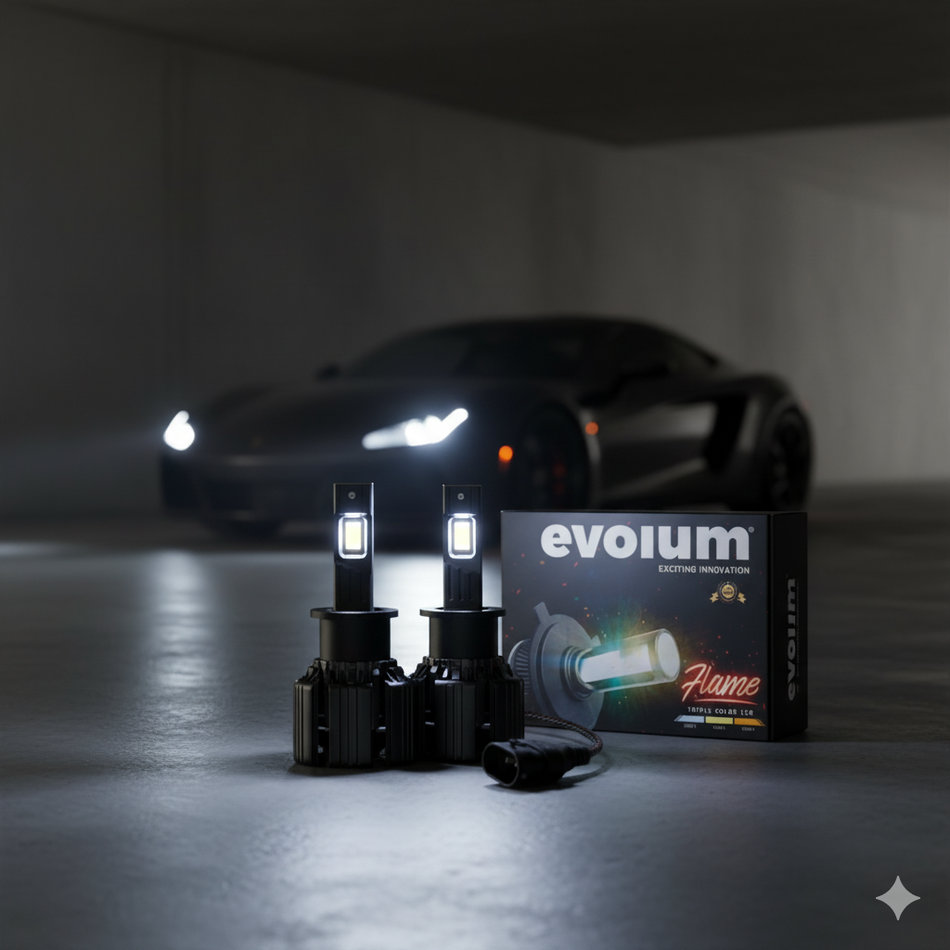 Focos Led Faros Kit Automotriz Flame H3