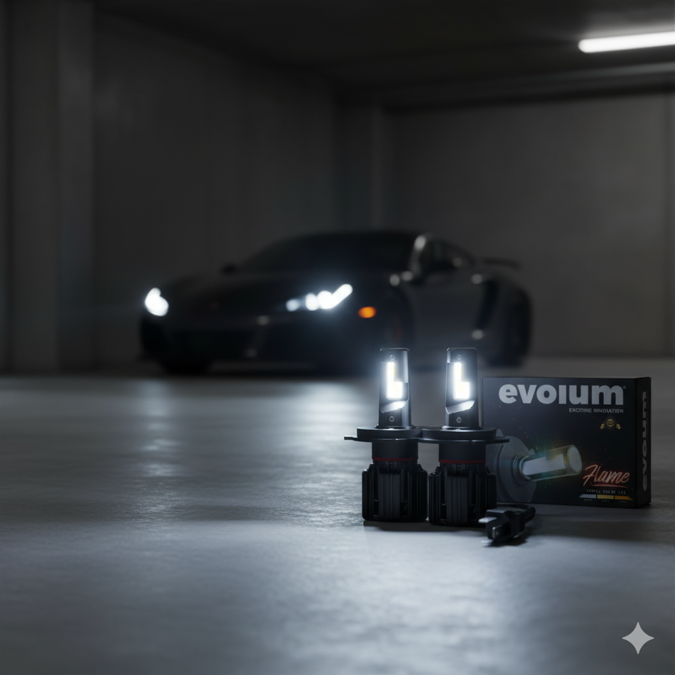 Focos Led Faros Kit Automotriz Flame H4 H13 9007 9004