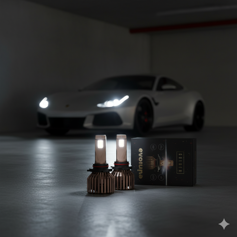 Focos Led Faros Kit Automotriz Golden 9005