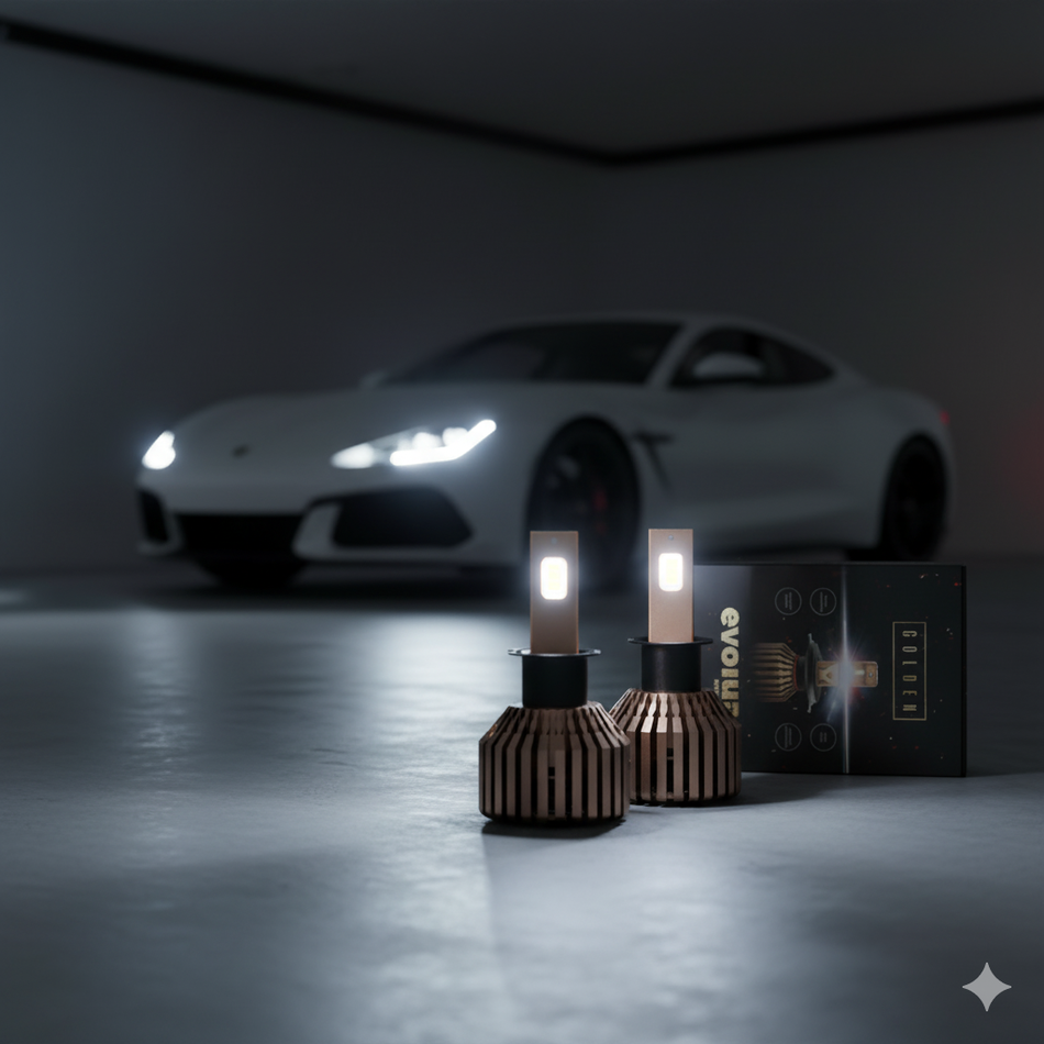 Focos Led Faros Kit Automotriz Golden H3