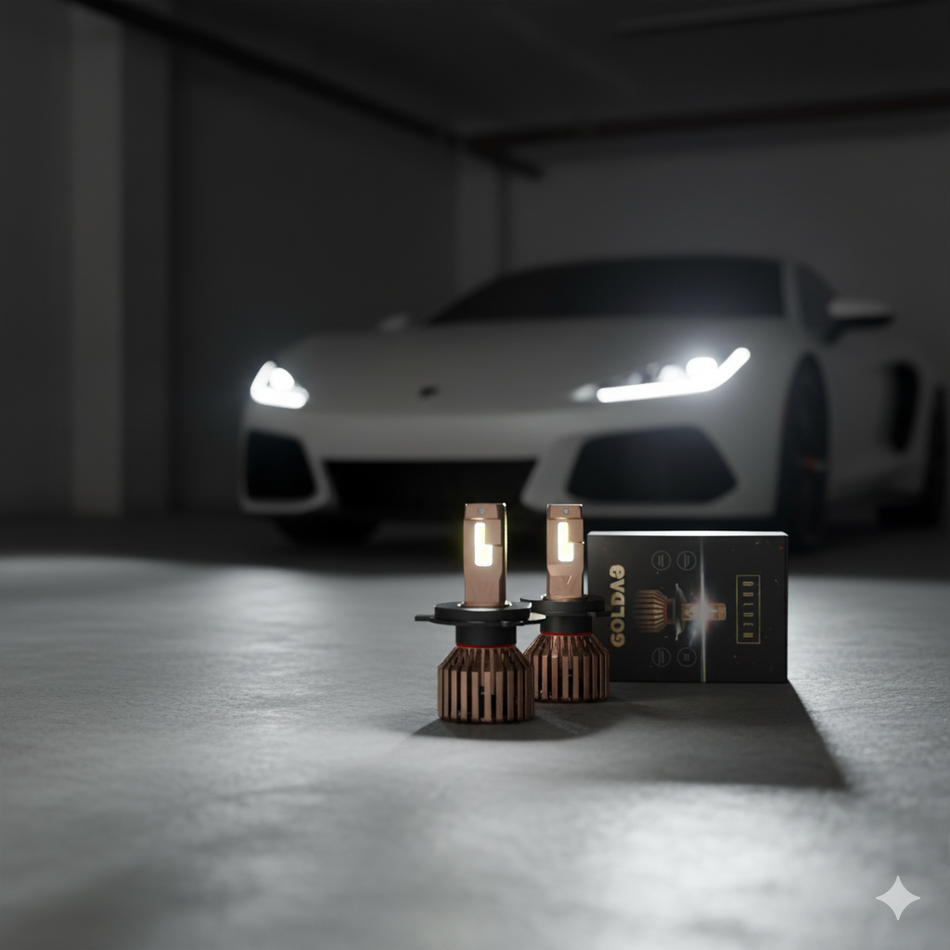 Focos Led Faros Kit Automotriz Golden H4