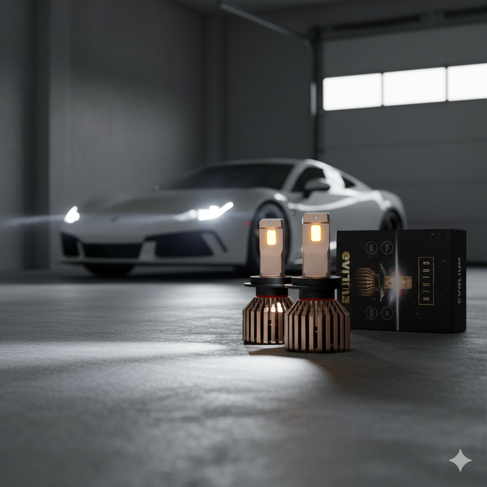 Focos Led Faros Kit Automotriz Golden H7