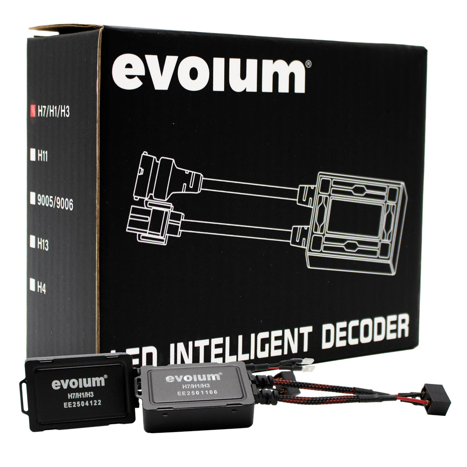 Paq 2 Cable para Relay LED Canbus Evolum RE-003