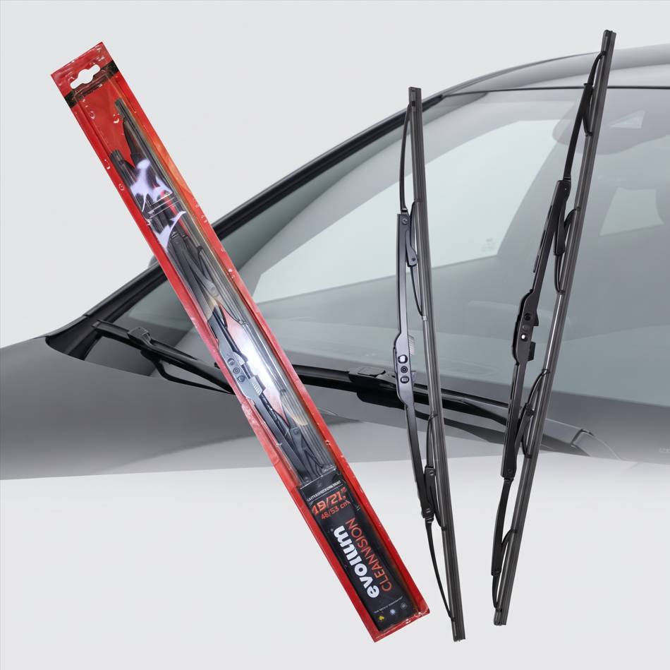 Kit limpiaparabrisas tipo Metalico