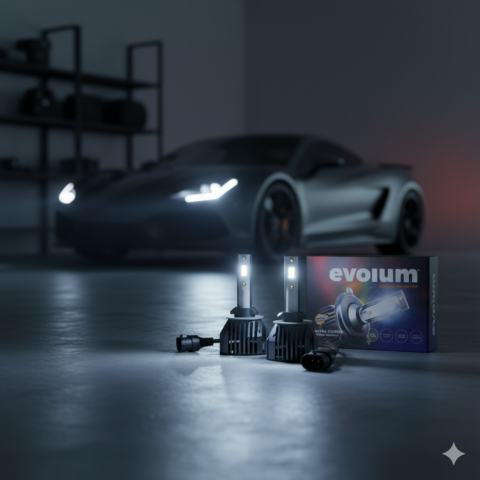 Focos Led Faros Kit Automotriz Ultra Luxury H1 H3 H7 H11 9005 9006