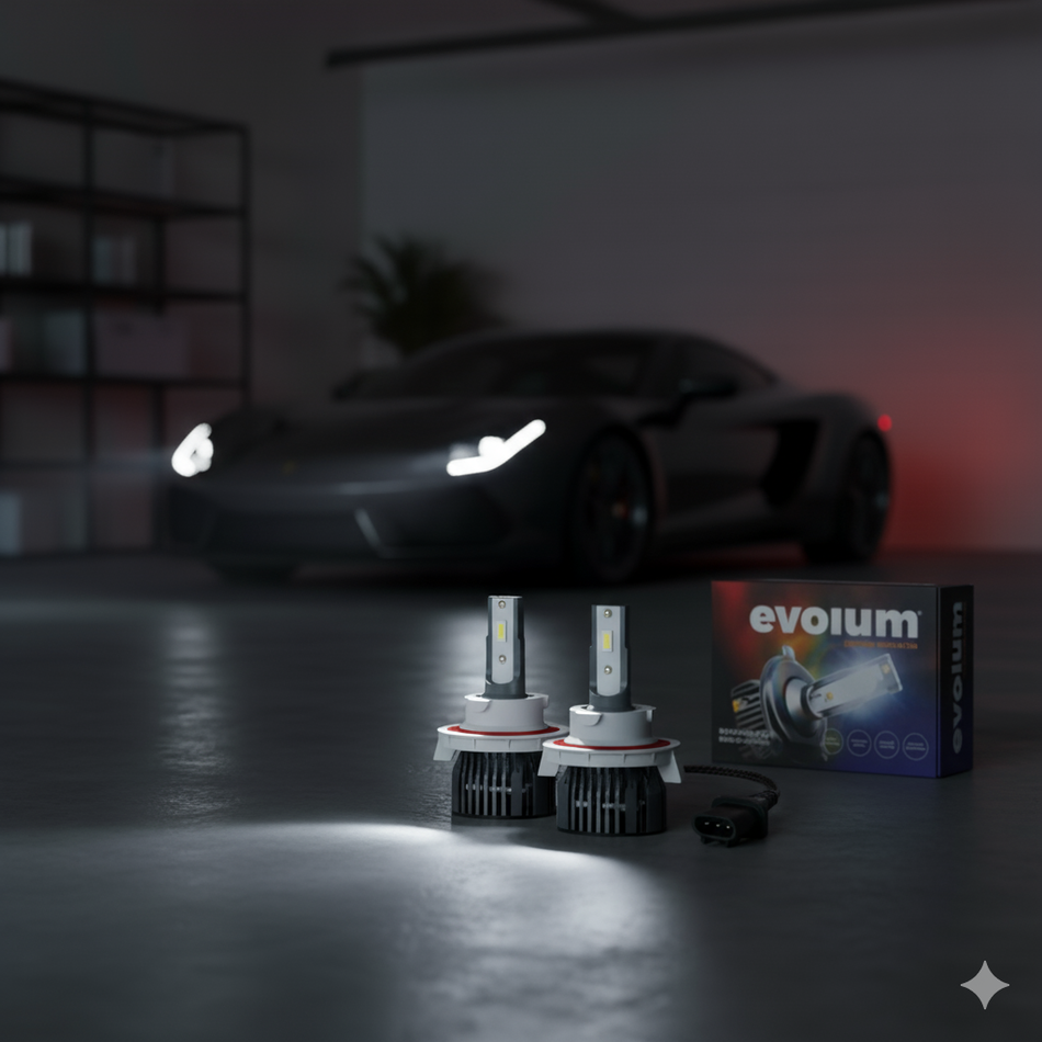Focos Led Faros Kit Automotriz Ultra Luxury H13