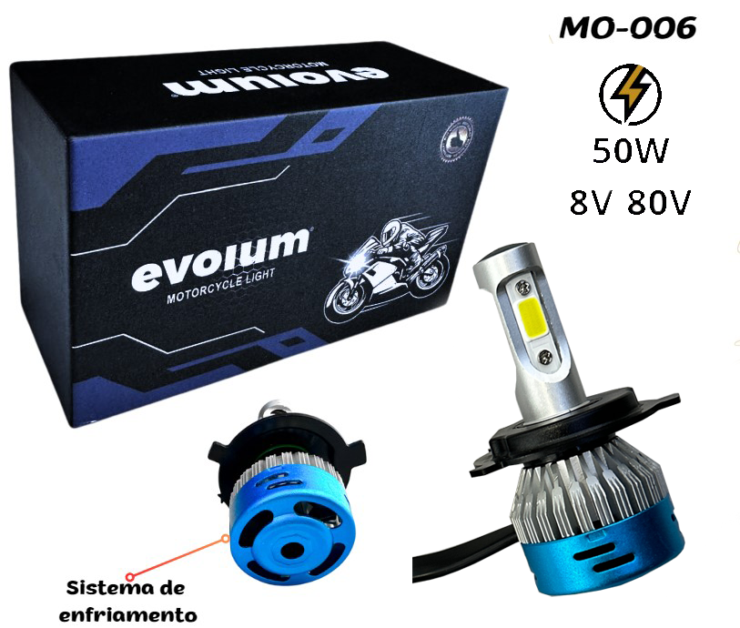 Foco Led Faro Motocicleta MO-006