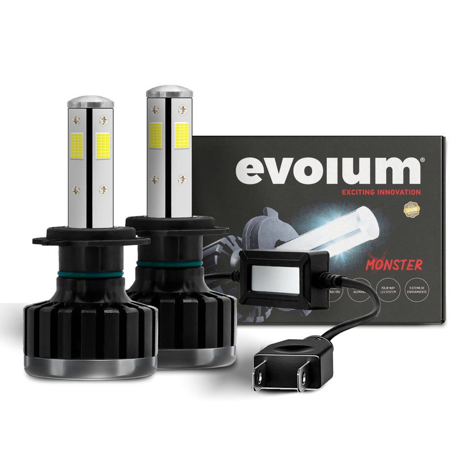 Focos Led Faros Kit Automotriz Monster H7