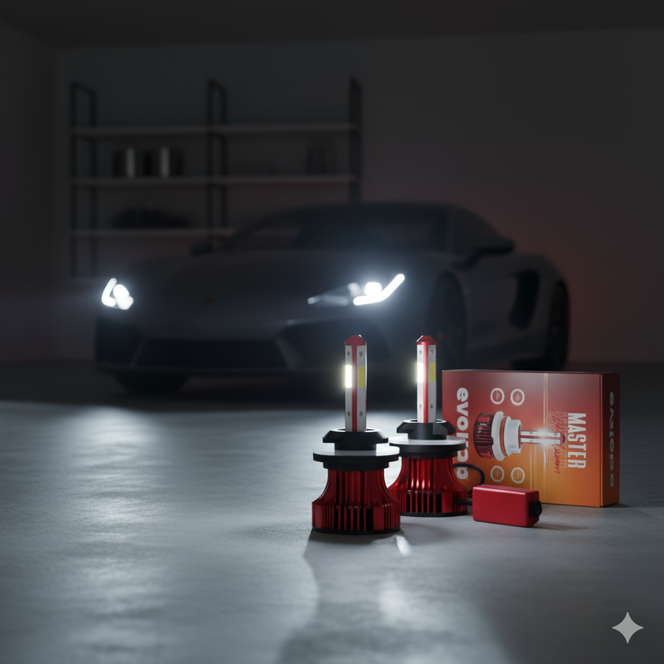 Focos Led Faros Kit Automotriz Master H1 H3 H7 H11 9005 9006