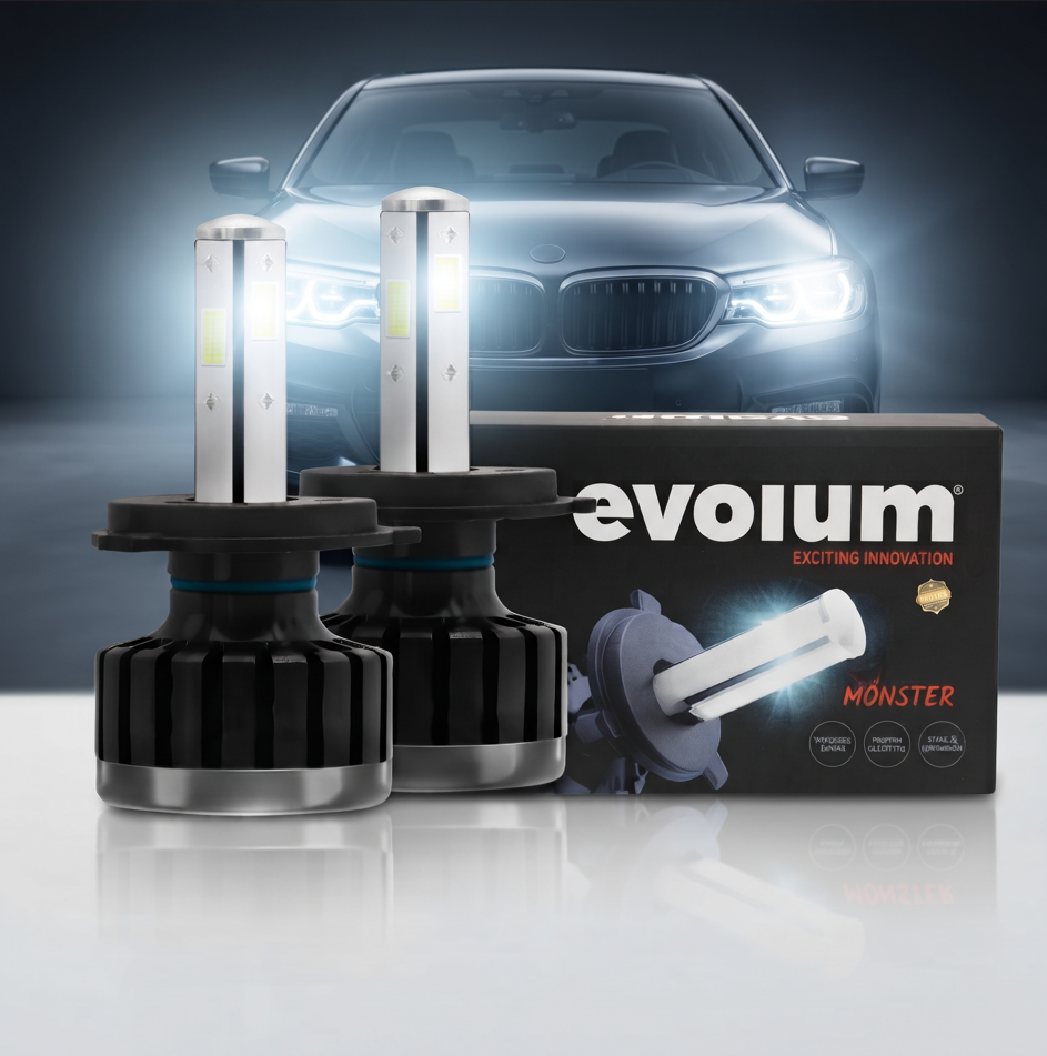 Focos Led Faros Kit Automotriz Monster H4 H13 9007 9004