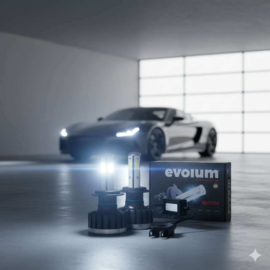 Focos Led Faros Kit Automotriz Monster H7