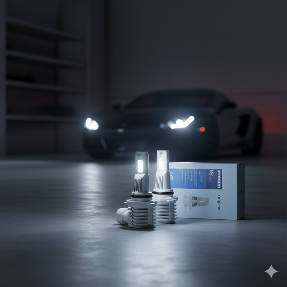 Focos Led Faros Kit Automotriz Originales sin ventilador H1