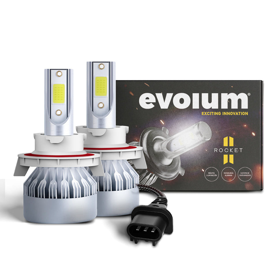 Focos Led Faros Kit Automotriz Rocket H13