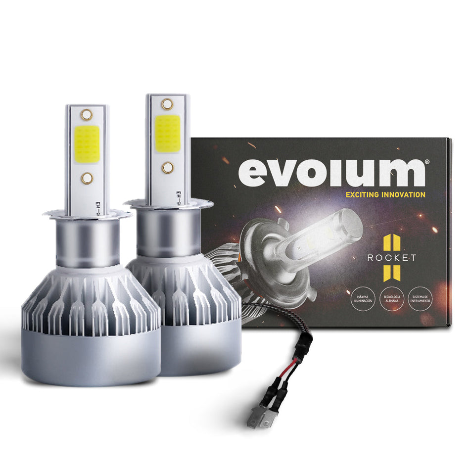 Focos Led Faros Kit Automotriz Rocket H3