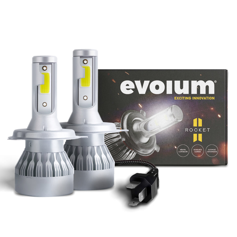 Focos Led Faros Kit Automotriz Rocket H4 H13 9007 9004