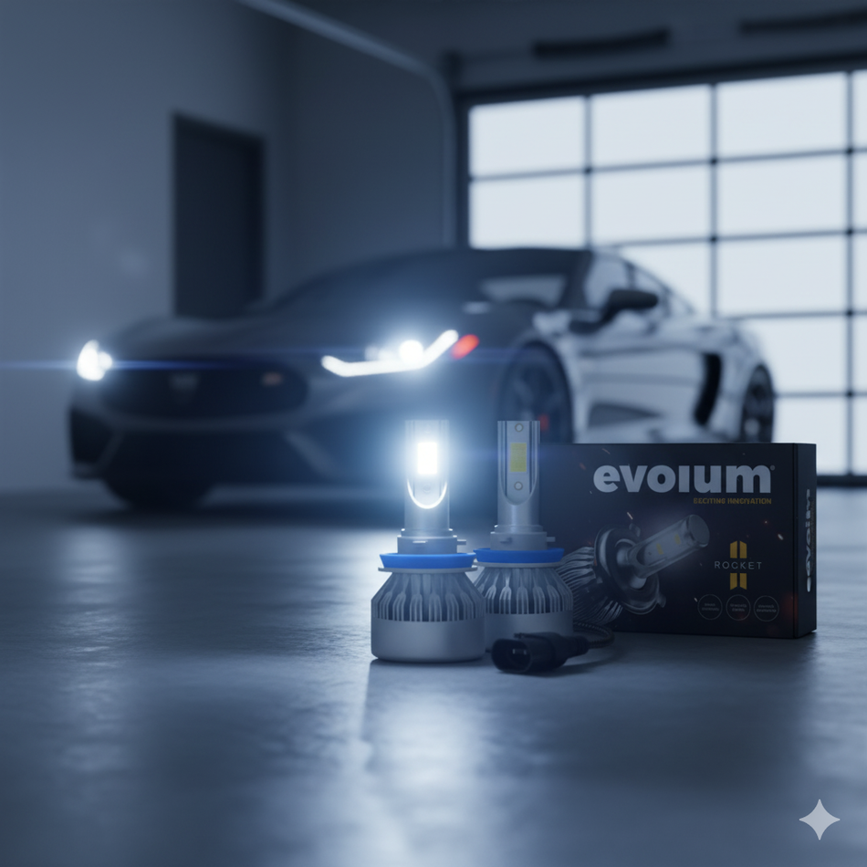 Focos Led Faros Kit Automotriz Rocket H11