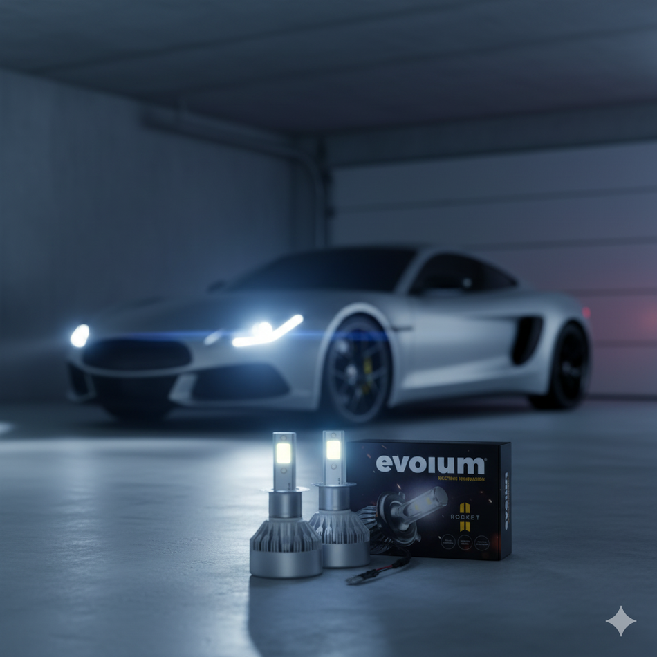 Focos Led Faros Kit Automotriz Rocket H3