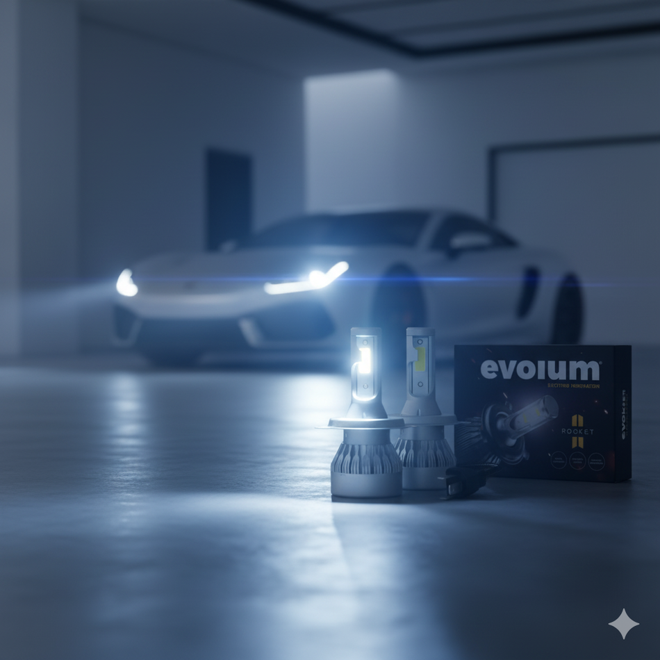 Focos Led Faros Kit Automotriz Rocket H4 H13 9007 9004