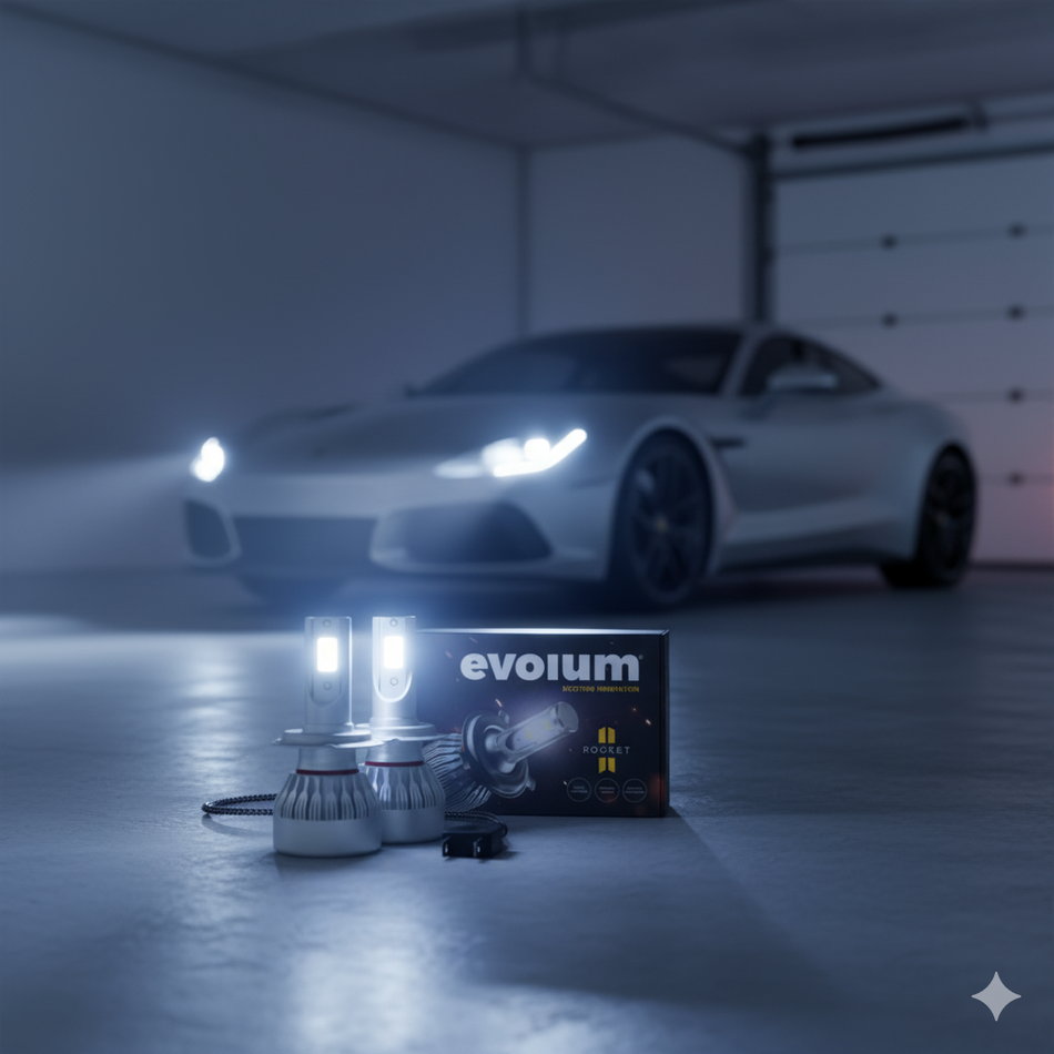 Focos Led Faros Kit Automotriz Rocket H7