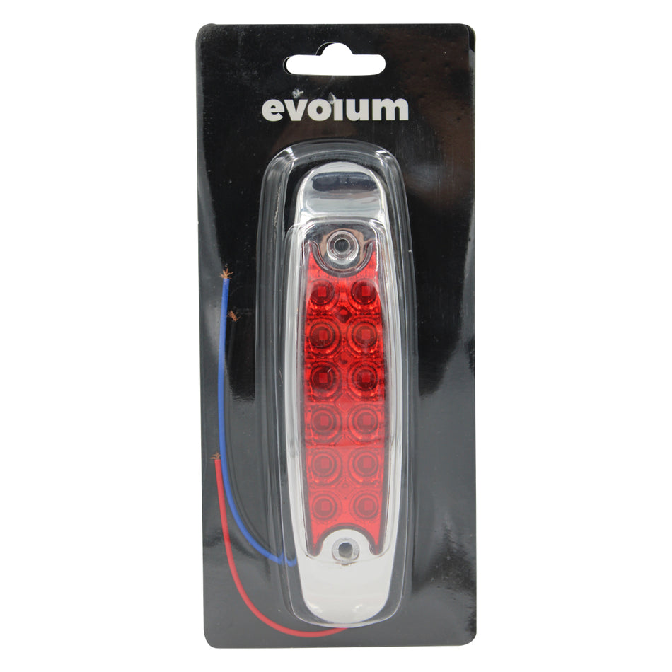 Plafon Led Rectangular 6.5¨ Con Bisel Cromo C/Estrobo S016