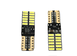 Foco de Pellizco T10 24 SMD 4014 Cambus W