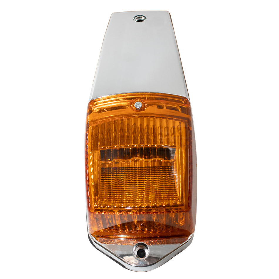 Plafón luz led 11" Multivoltaje Función Con Estrobo cabina TR151 Ámbar