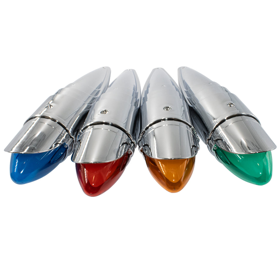 Plafón luz led 16" Tipo Zeppelin Bala Multivoltaje Función Con Estrobo cabina TR152