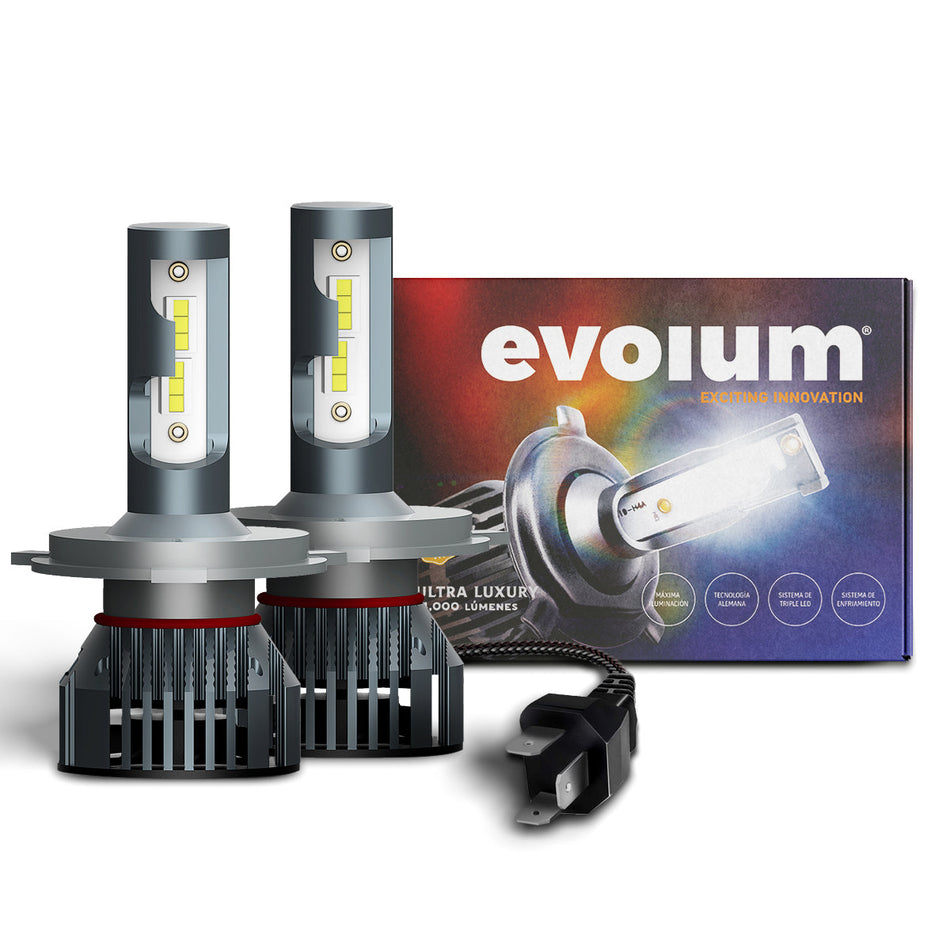 Focos Led Faros Kit Automotriz Ultra Luxury H4