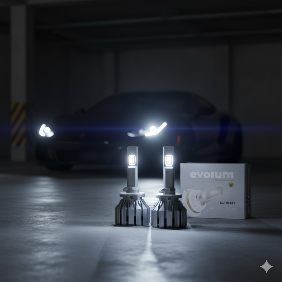 Focos Led Faros Kit Automotriz Ultimate H1 H3 H7 H11 9005 9006