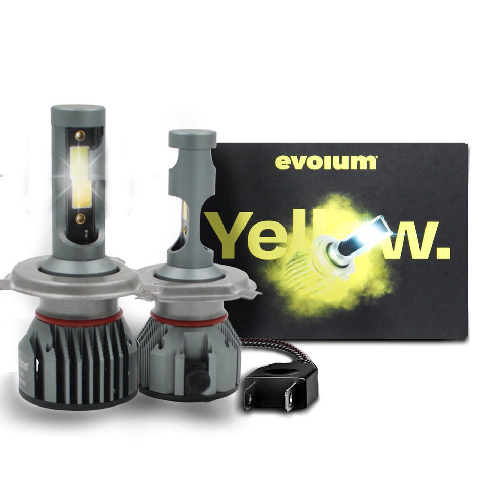 Focos Led Faros Kit Automotriz Yellow 9007