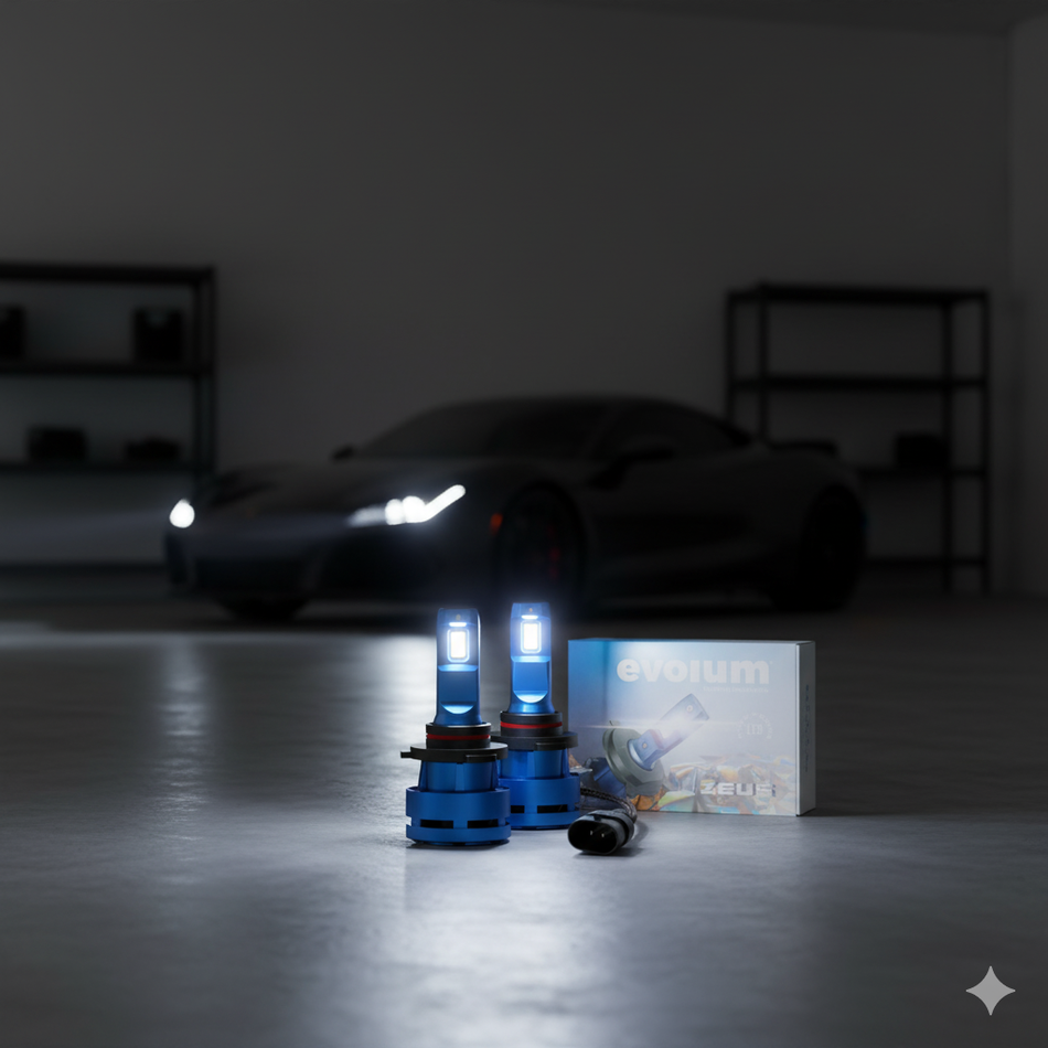 Focos Led Faros Kit Automotriz Zeus 9005