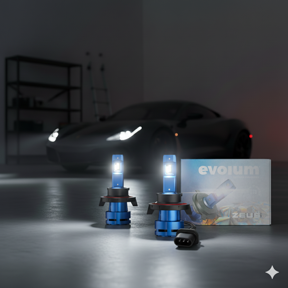 Focos Led Faros Kit Automotriz Zeus H13