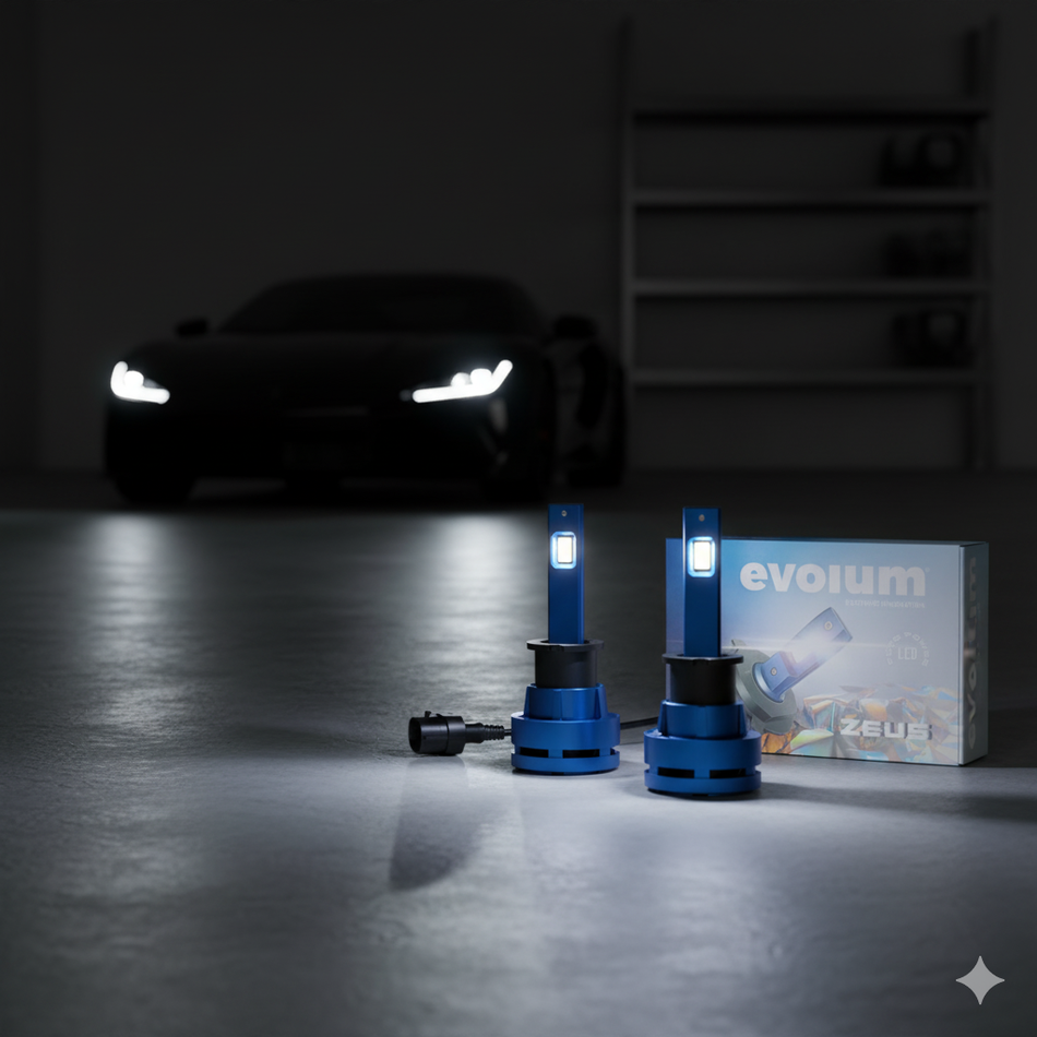 Focos Led Faros Kit Automotriz Zeus H3