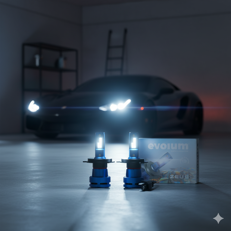 Focos Led Faros Kit Automotriz Zeus H4 H13 9007 9004