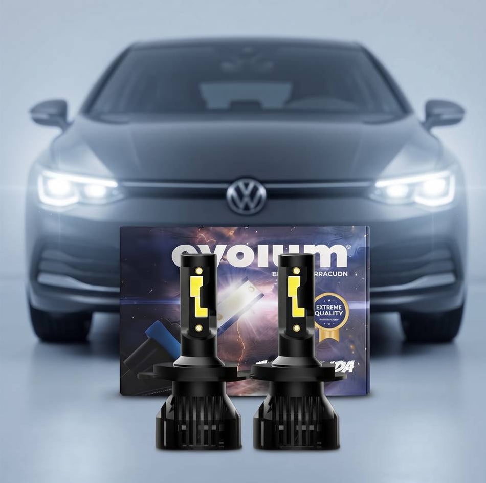 Focos Led Faros Kit Automotriz Barracuda H4 H13 9007 9004
