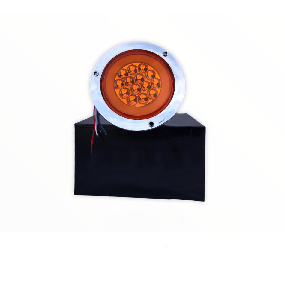 Plafon Redondo Con Estrobos 34 Leds 4pulgadas Hiper Led